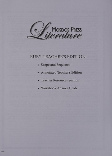 Ruby for 4th Grade Teacher Edition Part Two