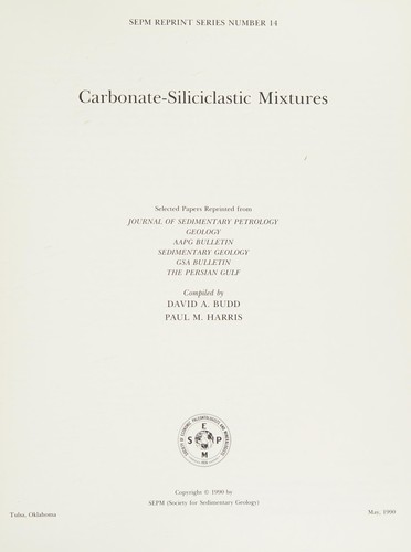 Carbonate-siliciclastic mixtures