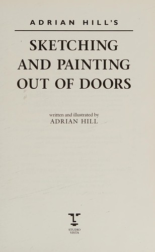 Adrian Hill's sketching and painting out of doors