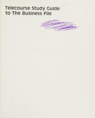 Telecourse study guide to The business file