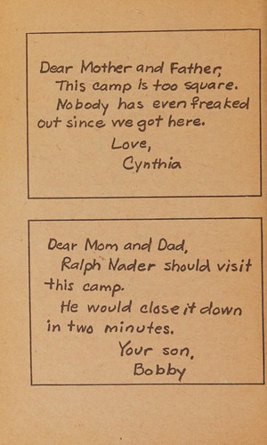 Hip kids' letters from camp