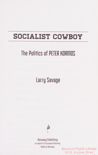 Socialist cowboy
