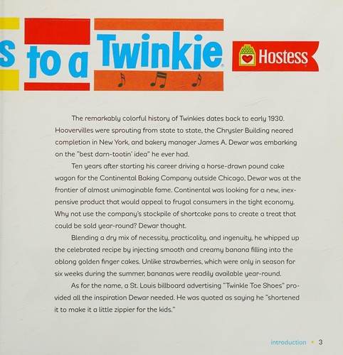 The Twinkies cookbook