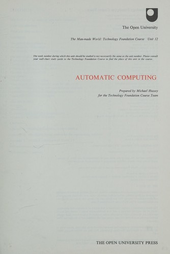 Automatic computing
