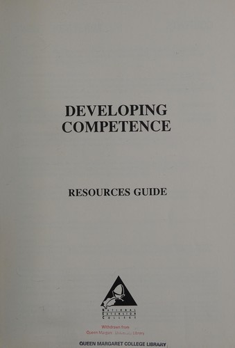 Developing competence