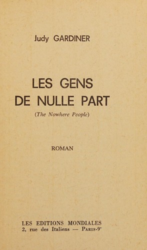 Les Gens de nulle part