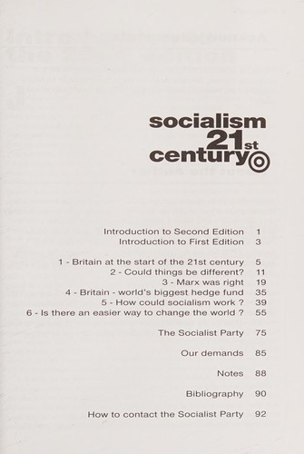 Socialism in the 21st century
