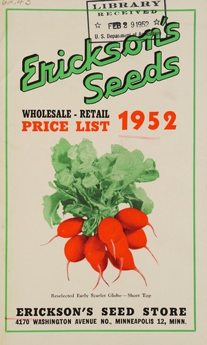 Erickson's seeds