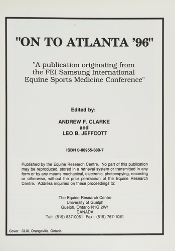 On to Atlanta '96