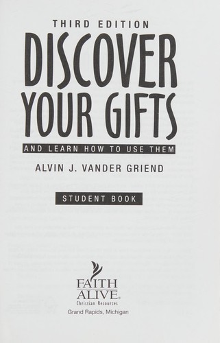 Discover your gifts and learn how to use them