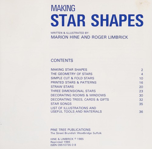 Making star shapes