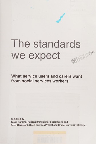 The standards we expect