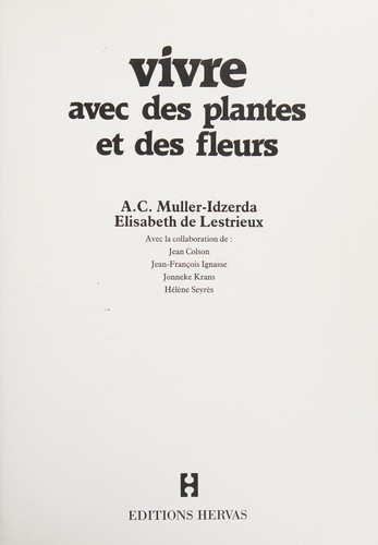 Vivre avec des plantes et des fleurs