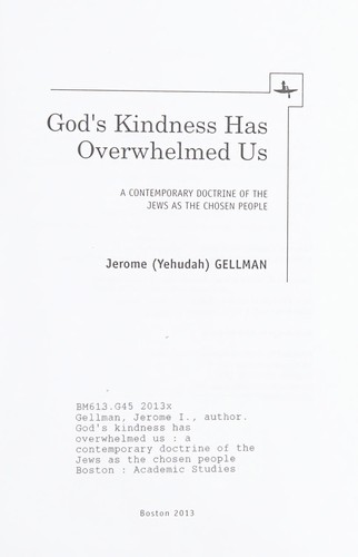 God's Kindness Has Overwhelmed Us