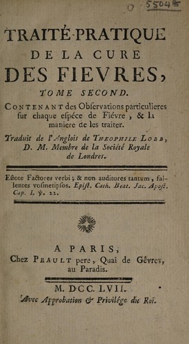 Traité-pratique de la cure des fievres