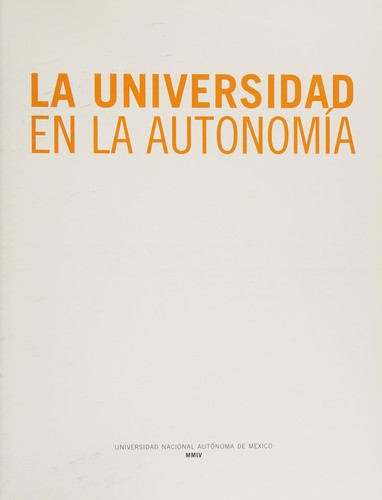Universidad En La Autonomia