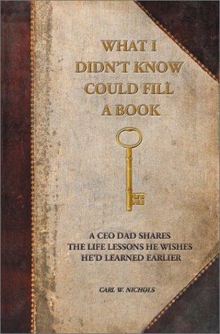 What I Didn't Know Could Fill a Book
