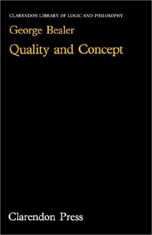 Quality and concept