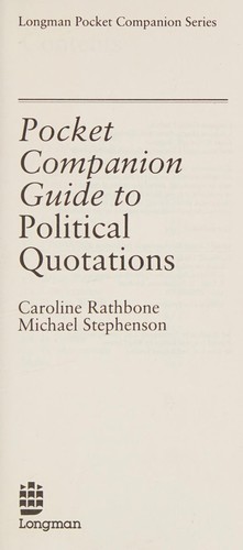 Pocket companion guide to political quotations