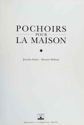 Pochoirs pour la maison