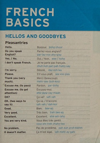 Rick Steves' French, Italian & German phrase book