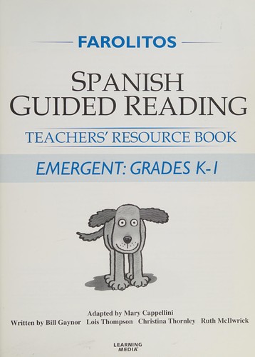 Farolitos Spanish guided reading teachers' resource book