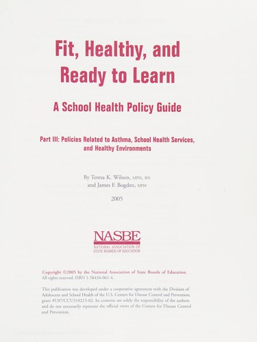 Fit, healthy, and ready to learn