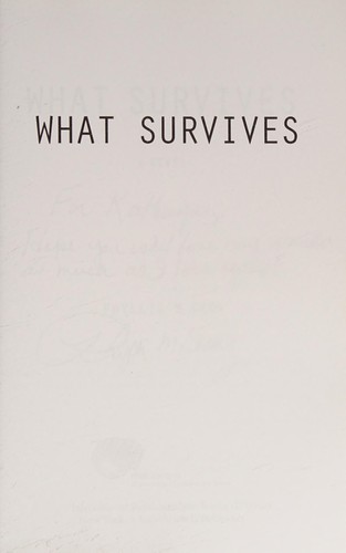 What Survives