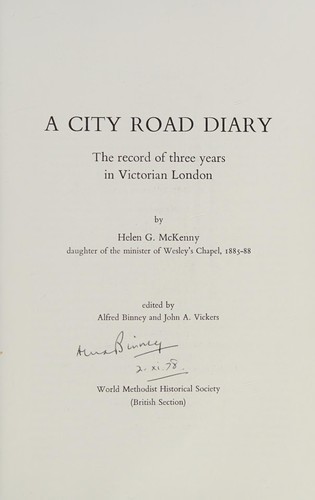 A City Road diary