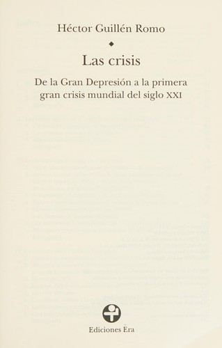 Las crisis