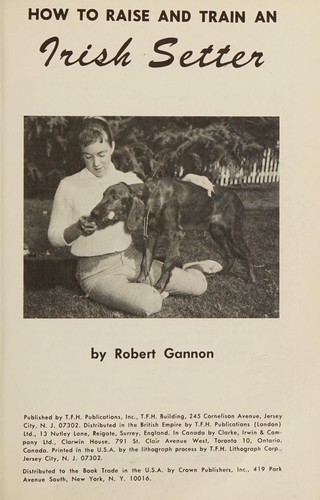 How to Raise and Train an Irish Setter