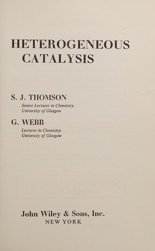 Heterogeneous catalysis