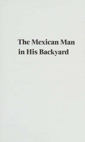 The Mexican man in his backyard