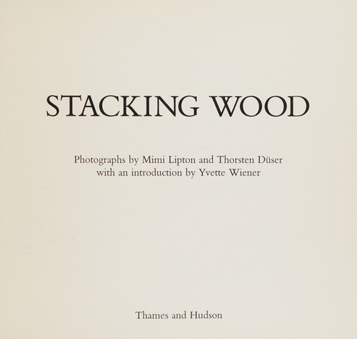 Stacking wood