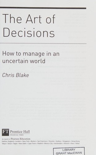 The art of decisions