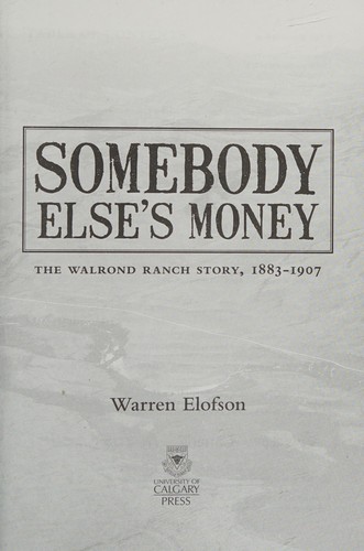 Somebody else's money