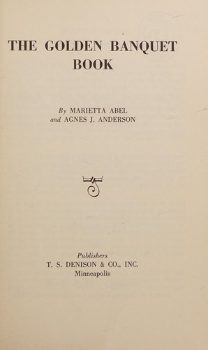 The golden banquet book