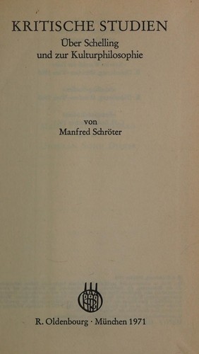 Kritische Studien