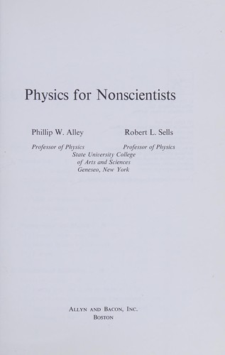 Physics for nonscientists