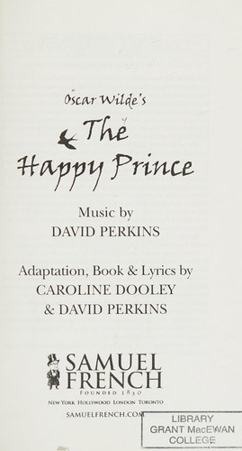 Oscar Wilde's The happy prince