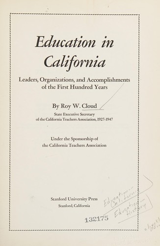 Education in California
