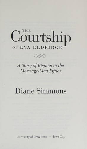 The courtship of Eva Eldridge