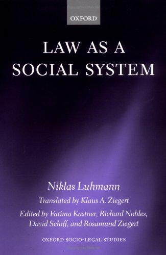 Law as a social system