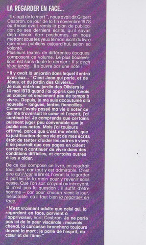 La regarder en face