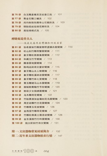 Wen fang qi wu 100 jiang