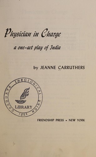 Physician in charge