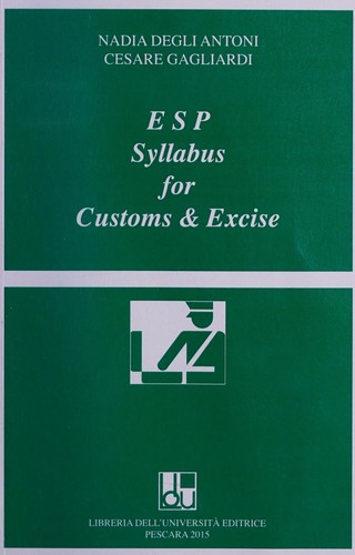 ESP syllabus for customs & excise