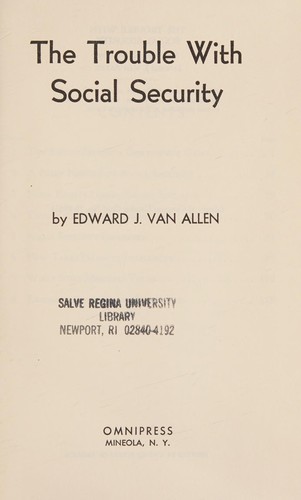 The trouble with social security
