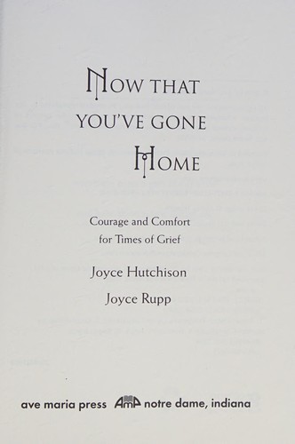 Now that you've gone home