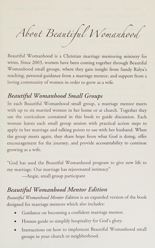 Beautiful womanhood